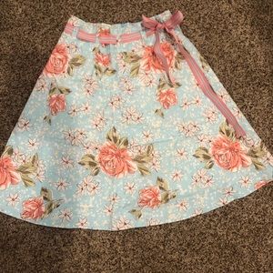 Floral skirt